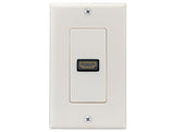 1-Port HDMI Wall Plate With Cable AllCables4U