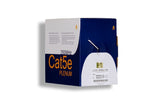 White Color Cat5e 350MHZ Plenum UTP Solid Bulk Ethernet Cable AllCables4U
