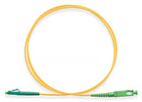 Simplex Single-Mode LC/APC To SC/APC 9 /125 Fiber Optic Cable AllCables4U