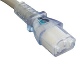 14AWG NEMA 5-15PHG to IEC-60320-C13 Hospital Grade Power Cord AllCables4U