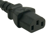 14AWG NEMA 5-15P to IEC-60320-C13 Universal Jumper Power Cord AllCables4U