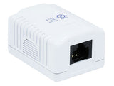 1-Port Cat6 Surface Mount Box AllCables4U