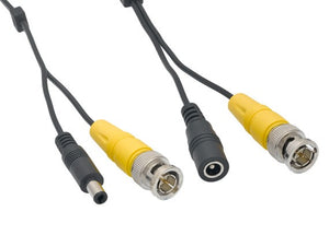 Black Color 28AWG Video & Power Security Camera Siamese Cable AllCables4U