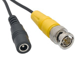 Black Color 28AWG Video & Power Security Camera Siamese Cable AllCables4U