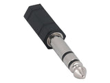3.5mm Stereo Female to 6.3mm(¼ inch) Stereo Male Adapter AllCables4U