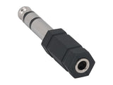 3.5mm Stereo Female to 6.3mm(¼ inch) Stereo Male Adapter AllCables4U