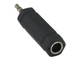 3.5mm Stereo Male to 6.3mm(¼ inch) Stereo Female Adapter AllCables4U