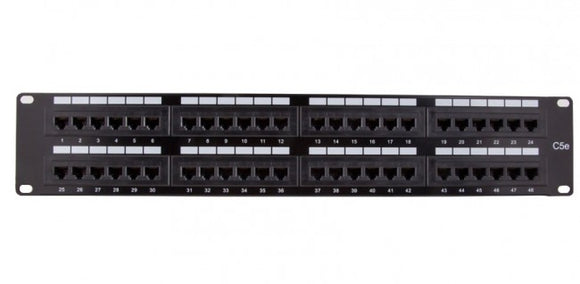 48 Ports Cat5e 110 Type Patch Panel AllCables4U