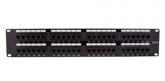48 Ports Cat6 110 Type Patch Panel AllCables4U