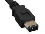 Black Color 9-Pin to 6-Pin IEEE1394b FireWire Cable AllCables4U