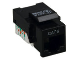 Black Color Cat6 Tool-Less Keystone Jack AllCables4U
