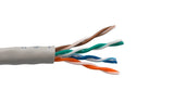 Gray Color Cat5e 350MHZ UTP Stranded Bulk Ethernet Cable AllCables4U