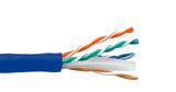 Blue Color Cat6 550MHZ CMR UTP Solid Bulk Ethernet Cable AllCables4U