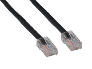 Black Color Cat6 UTP Assembled Network Patch Cables AllCables4U