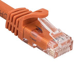 Orange Color Cat6a UTP Snagless Network Patch Cable AllCables4U