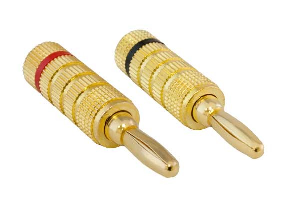Closed Screw Type Speaker Banana Plugs AllCables4U