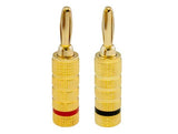 Closed Screw Type Speaker Banana Plugs AllCables4U