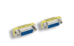 DB15 Female to DB15 Female Mini Gender Changer AllCables4U