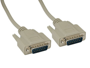 DB15 Male to DB15 Male Serial Cable AllCables4U