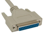DB25 Female to DB25 Female RS-232 Serial Cable AllCables4U