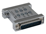 DB25 Male to DB25 Female Mini Tester AllCables4U