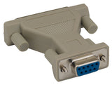 DB9 Female to DB25 Male AT Modem Adapter AllCables4U