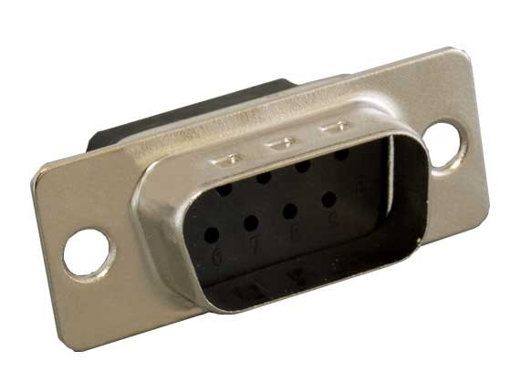 DB9 Male Crimp Type Connector AllCables4U