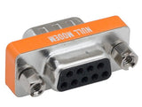 DB9 Male to DB9 Female Null Modem Mini Adapter AllCables4U