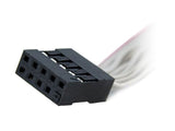 DB9 Male to IDC10 Female Serial Port Everex Cable With Bracket AllCables4U