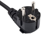European Schuko CEE 7/7 Right Angle to IEC-60320-C5 Notebook Power Cord AllCables4U
