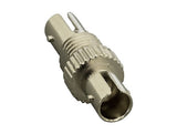 Multimode ST to ST Simplex Thread Mount Fiber Optic Coupler AllCables4U