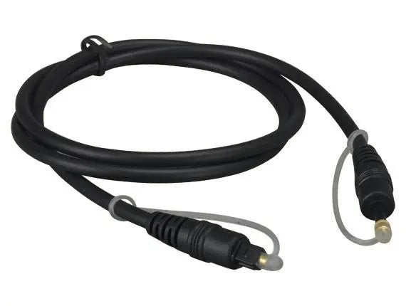 OD5.0 Molded TOSLINK Male to Mini TOSLINK Male Digital Optical Audio Cable AllCables4U