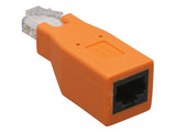 Cat5/Cat6 RJ45 Male to Female Crossover Adapter AllCables4U
