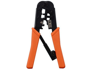 RJ11/RJ12/RJ45 Modular Plug Crimping Tool With Ratchet AllCables4U