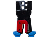 RJ11/RJ12/RJ45 Modular Plug Crimping Tool With Ratchet AllCables4U