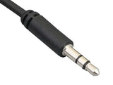 Slim Type 3.5mm Stereo Male to Female Extension Audio Cable AllCables4U