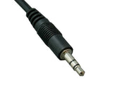 Slim SVGA HD15 Male to HD15 Male Monitor Cable With 3.5mm Stereo Audio AllCables4U