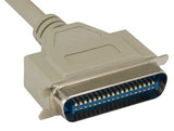DB25 Male to CN36 Male Standard Parallel Printer Cable AllCables4U