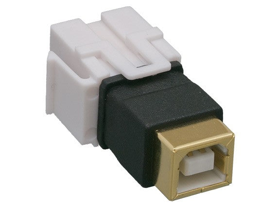 USB 2.0 Type B Female to Female Insert Module Keystone Jack AllCables4U