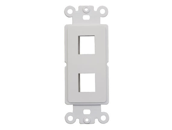 2-Port Decorator Wall Plate AllCables4U